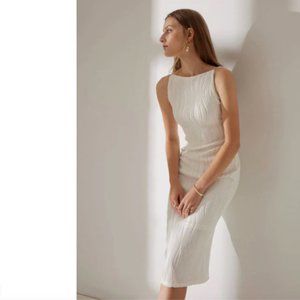 NWT - Water Ripple Textured Cami Dress